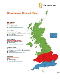 Sales team map